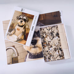 Custom Dog & Cat Photo Puzzle | Personalized Jigsaw – 500 & 1000 Piece Options | Anime, Fantasy, Galaxy, Fairy Tale | Perfect Gift for Pet Lovers
